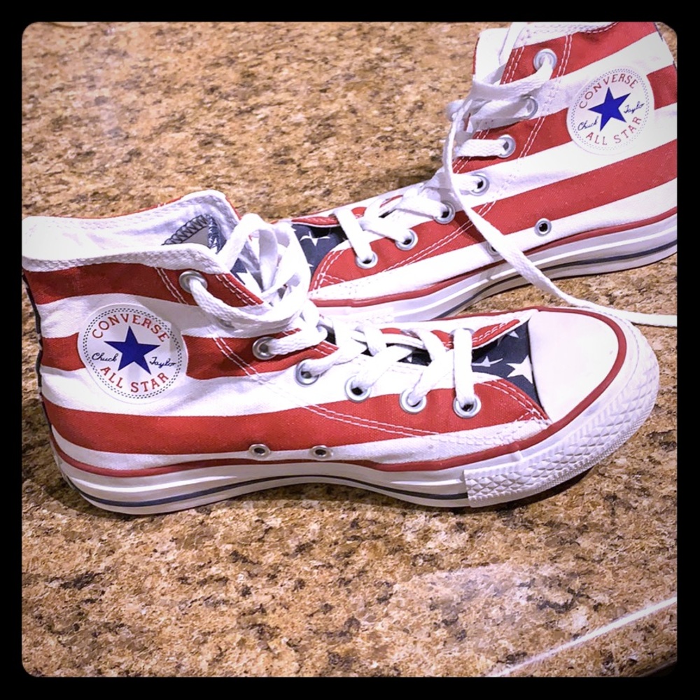 Special edition high top converse